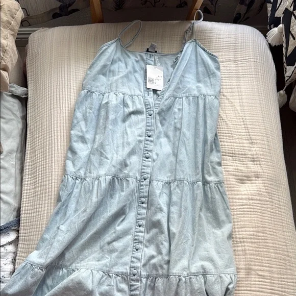 Forever 21 | Dresses | Forever 2 Light Blue Maxi Dress | Poshmark